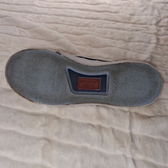 Converse Jack Purcell Men's 10 Blue Low Top Sneakers Classic Cork Insole Shoes - Picture 14 of 15